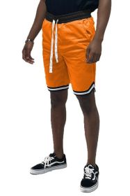 Solid Athletic Basketball Sports Shorts (Color: AQUA, size: L)